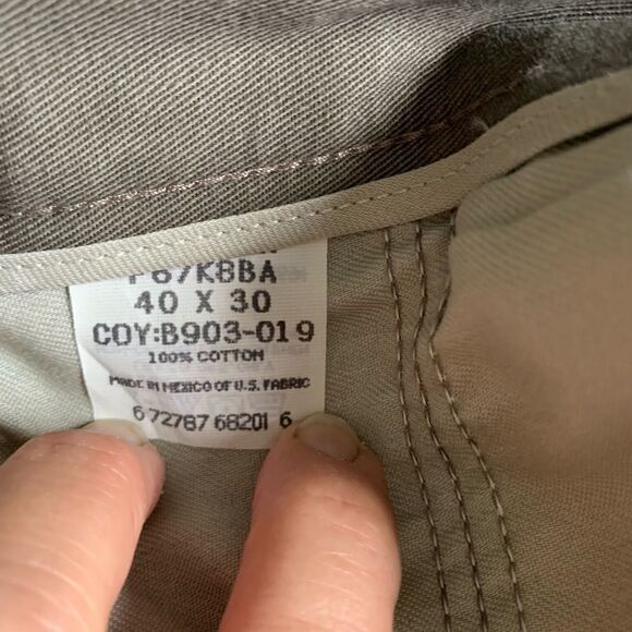 Wrangler Khaki’s Pants Slacks Trousers - Picture 10 of 14